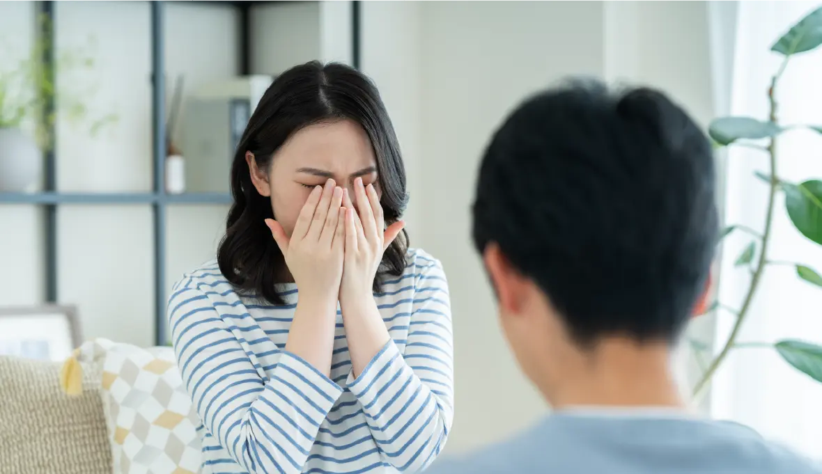 不倫慰謝料問題のイメージ